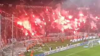 ΠΑΟΚ - ΟΛΥΜΠΙΑΚΟΣ  02/03/2016| PAOK - OLYMPIAKOS  02/03/2016 {PYROSHOW}