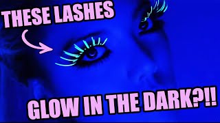 You've Never Seen Lashes Like This 😱 (They Glow in the Dark!)