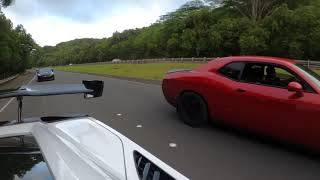 STINGRAY Z06 BLOWER VS FBO 2015 HELLCAT.