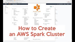 AWS EMR Spark Cluster Creation