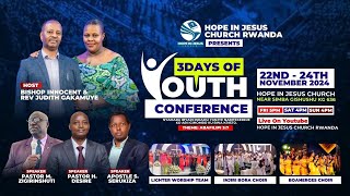 🔴LIVE... 3 DAYS OF YOUTH CONFERENCE ( DAY 1) WITH PST DESIRE /  HOPE IN JESUS CHURCH  // 22 NOV 2024