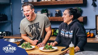 TASIA PERCEVECZ makes a PALEO salad for her next HOT DATE | "Date" Salad