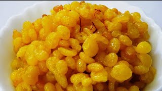 Meethi Boondi No Soda, No Color| मीठी बूंदी बिना सोडा बिना कलर | Boondi Recipe