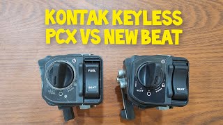 Perbedaan kontak keyless new beat dengan kontak keyless PCX 160