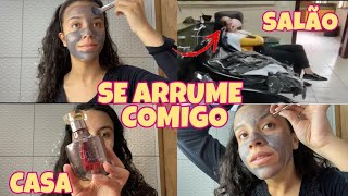 SE ARRUME COMIGO DIFERENTÃO SALÃO/CASA PARA SE SENTIR MAIS PODEROSA 😍 | Gabi de Paula