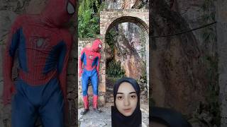 Spiderman is scared #spiderman #sirenhead #funny #comedy #marvel #shortvideo #shorts