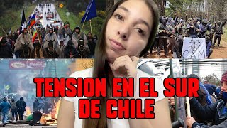 SUR DE CHILE: MAPUCHES AMENZAN CON TOMAR COLEGIOS! *QUE ESTA PASANDO?* 🤔😱