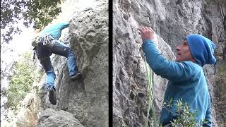 Köpük 5a, V Tırmanıcı: Nazmi Öztürk İzmir Kaynaklar Kaya Tırmanışı Rock Climbing Turkey