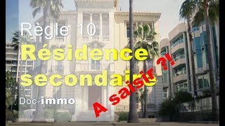 Regle10 immobilier : Residence Secondaire a saisir à Cannes, cote d azur