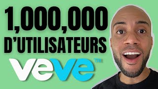 1,000,000 D'UTILISATEURS ACTIFS VEVE EN MOINS D'UN AN !!!!!! #short