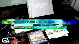 Unboxing PS One After 20 Years in The Attic - PSone Vintage Game Consoles Retro Gaming Arcade