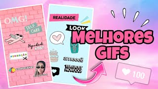 OS MELHORES GIFS PARA STORIES | DICAS STORIES FOFOS