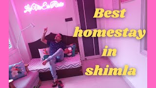 Shimla best homestay