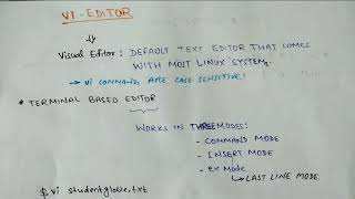 Lec- 15: vi editor in details | Linux tutorial