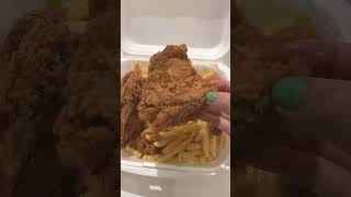 Fried Chicken and French Fries never fail‼️ #mukbang #asmr