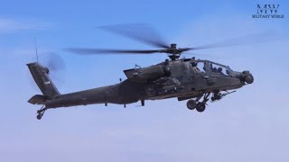 AH-64E Apache Helicopter Maintenance & Refueling at Fort Bliss