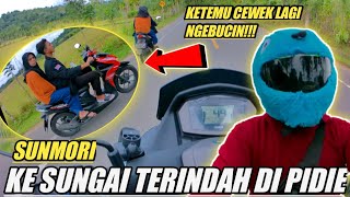 SUNMORI KE SUNGAI TERINDAH DI PIDIE | MOTOVLOG ACEH