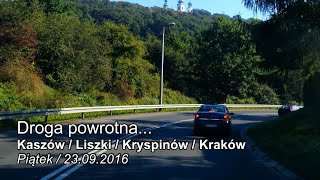 Kaszów, Liszki, Kryspinów, Kraków