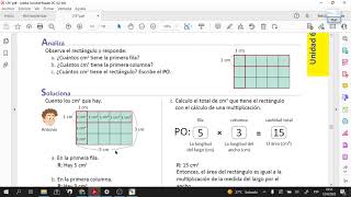 ESMATE CUARTO GRADO CLASE 1.4 UNIDAD 6