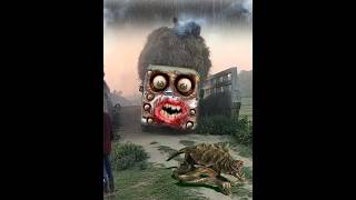 Amazing TRUCK FUSO ZOMBIE Truk Oleng, Truck Gost, Monster #dumptruck #zombiesurvival#shorts