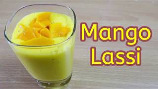 MANGO LASSI | मेंगो लस्सी | MANGO YOGURT SMOOTHIE | SUMMER DRINK |RUCHI'S KITCHEN CORNER