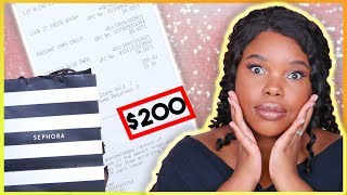 I SPENT $200 AT SEPHORA 😱 Makeup Haul | Tarte, Becca Cosmetics, Nars + MORE