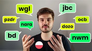 Do you know these common TEXTING abbreviations in Polish?