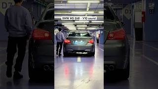 Insane BMW M5 E60 V10 sound