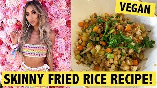 VEGAN CAULIFLOWER FRIED RICE RECIPE (EASY, CLEAN, AND HEALTHY!) | Arika Sato