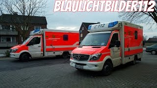 [Einsatzfahrt | RD]RD Gro. 1 RTW 2, RD KBOR RTW 04 & RD Gro. 1 NEF 1