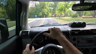 2014 Toyota FJ Cruiser TTUE driving video