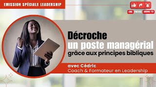 RTA | Cédric | Décroche un poste managérial grâce aux principes bibliques