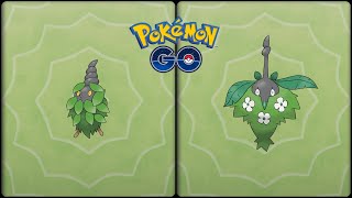 Pokemon GO : Evolving Plant Burmy♀ into Plant Wormadam♀