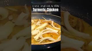 Turmeric Chicken | Easy and Healthy Dinner Chicken Recipe 🥘 #shorts