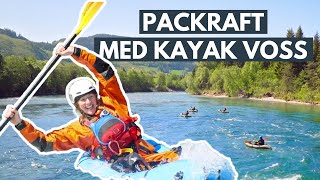 Packrafting Raundalen med Kayak Voss