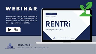 Rentri (Registro Nazionale di tracciabilità dei rifiuti) - A che punto siamo?