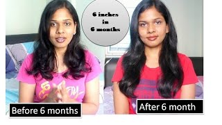 Hair growth challenge | 6 inches in 6 month | Success or not ??????