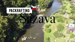 Packrafting Sazava, Czechy