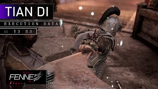 Execution Data - Tian Di | For Honor