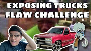 EXPOSING TRUCKS FLAW CHALLENGE !! #Obschevy #DroppedTrucks #NewChallenge