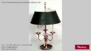 French Antique Bouillotte Lamp Regence Lighting for Sale