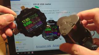 AVHzY 3 in 1 USB meter DC 2.1 5.5 meter UD18