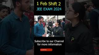 1 feb evening shift jee mains 2024 | jee mains 1 feb shift 1 2024