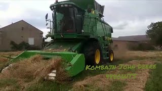 Pierwsze ze żniw!! Zbiór Trawy! 🚜🚜🚜W AKCJI John Deere 9880 WTS ! 💪😁 Usługi Marciniak💪💪