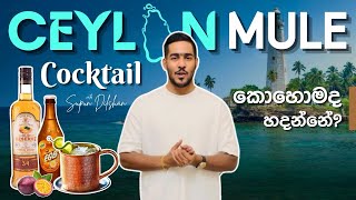 Ceylon mule | simple arrack cocktail | අරක්කු වලින් පහසුවෙන් කොක්ටේල් එකක් හදමු