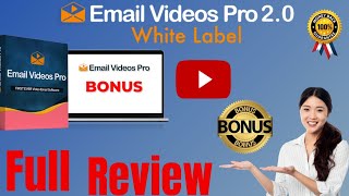 Email Videos Pro 2.0 White Label Review ⚠️ WARNING ⚠️ DON'T GET THIS WITHOUT MY 👷 CUSTOM 👷 BONUSES!!