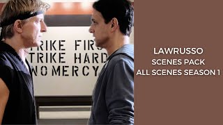 Cobra Kai - Lawrusso [S1] Scenes || [720p+ Longoless]