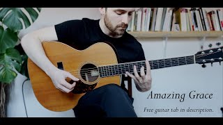 Amazing Grace for Guitar (Open D Tuning)