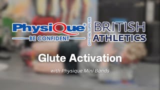 British Athletics - Glute Activation (Clamshells) with Mini Resistance Bands | Physique Management