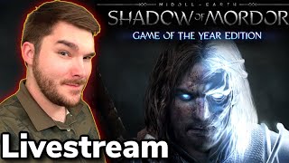 ORC SLAUGHTER - Middle-Earth: Shadow of Mordor (Lord of the Rings Livestream)